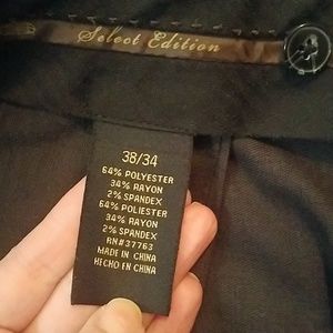 Charcoal Mens Dress Pant